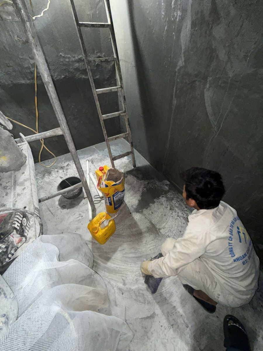 chống thấm bể nước ăn